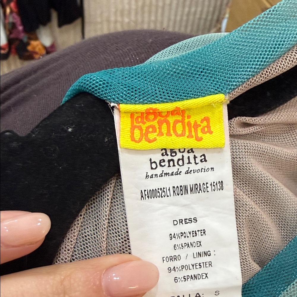 Agua Bendita Multicolor Gradient Maxi Dress - Picture 2 of 2